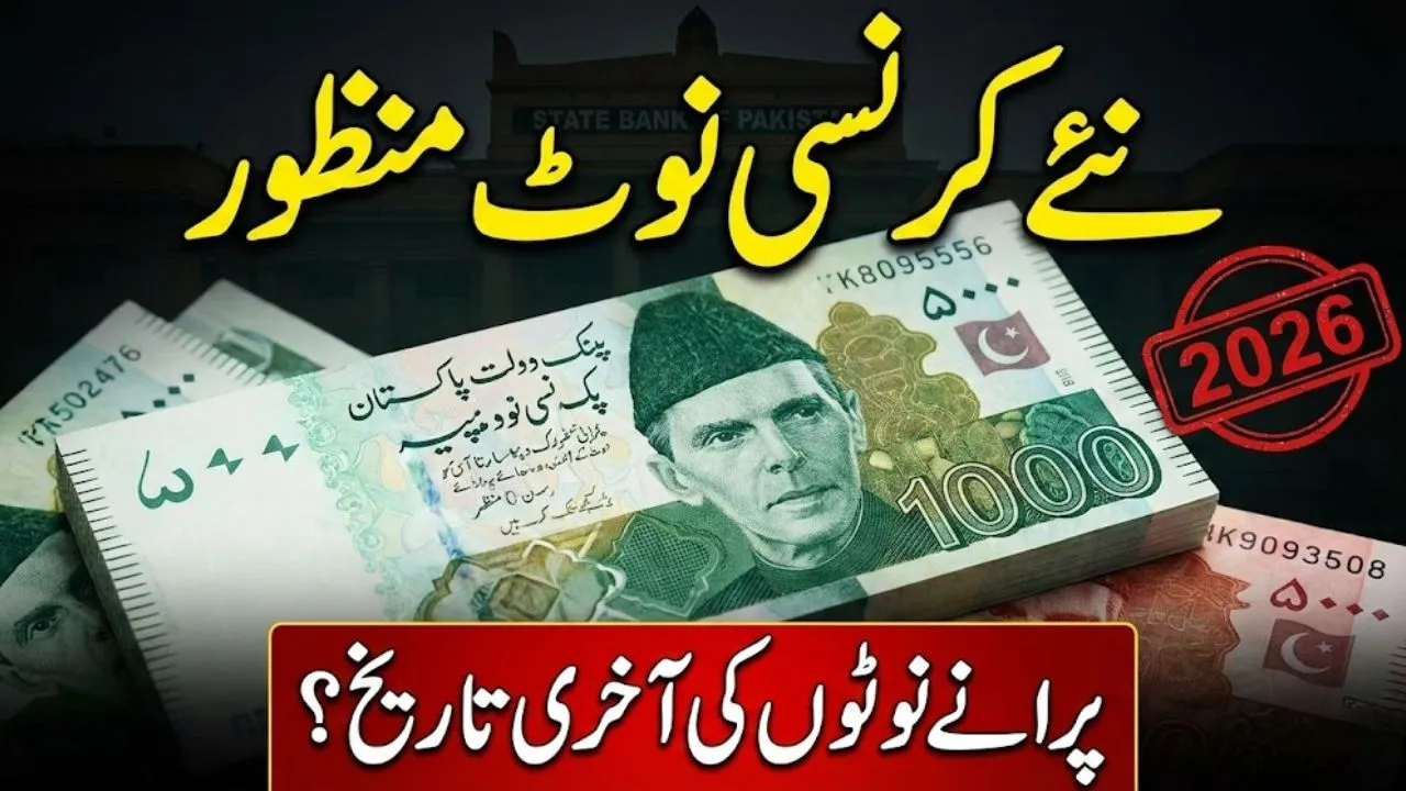 Pakistan New Currency Notes 2026 Approved – Release Date, Features & Old Notes Validity Explained
