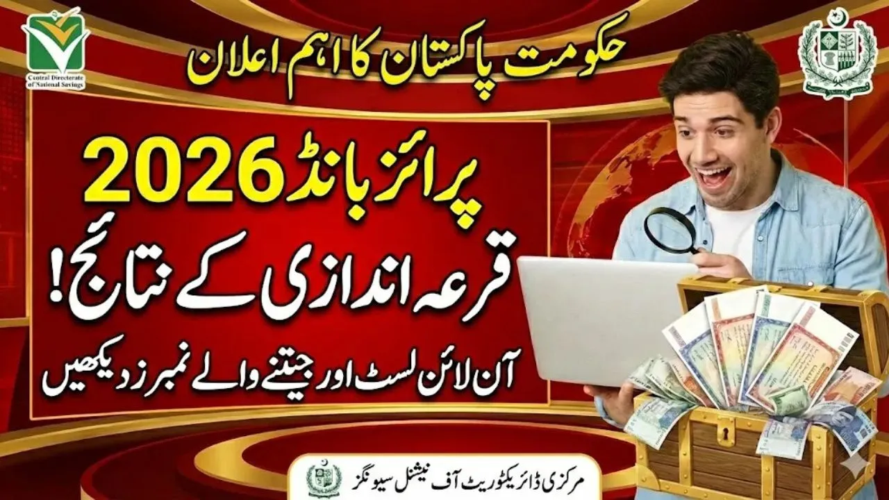 Prize Bond 2026 Draw Results Check Online List & Winning Numbers Pakistan